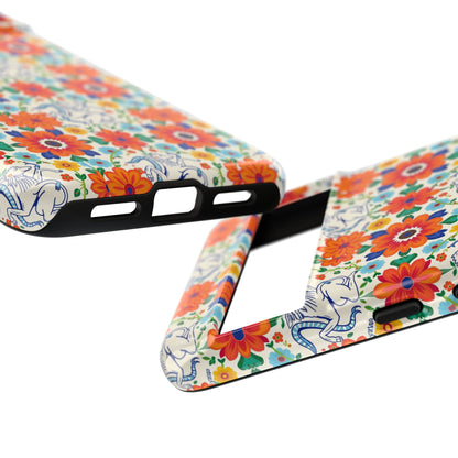 Tough Cases, Virgo, Zodiac v4, Flower Pattern
