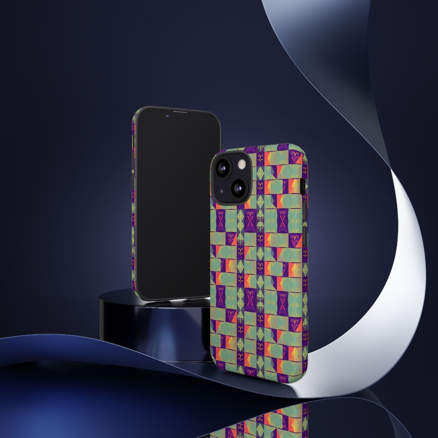 Tough Cases, Aquarius, Zodiac v2, Shape Pattern