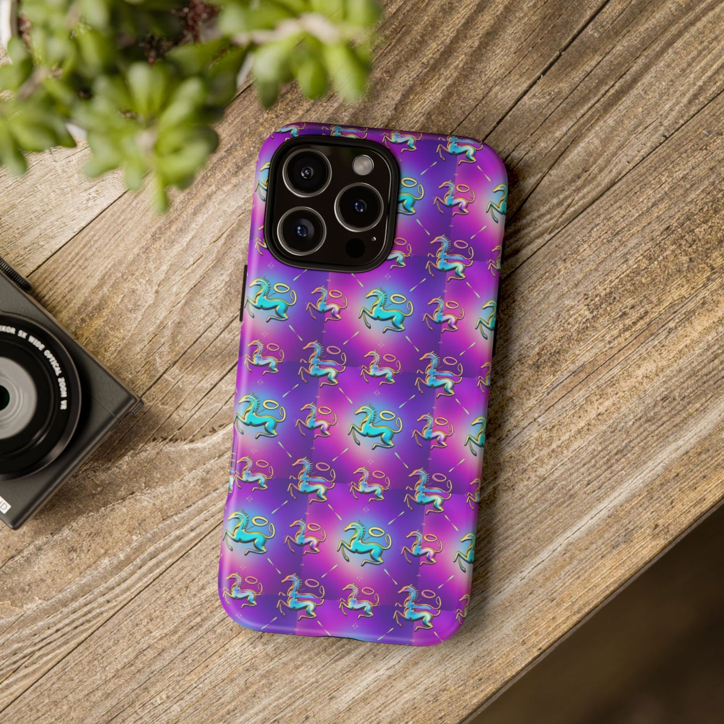 Tough Cases, Aquarius, Zodiac, Metal Pattern