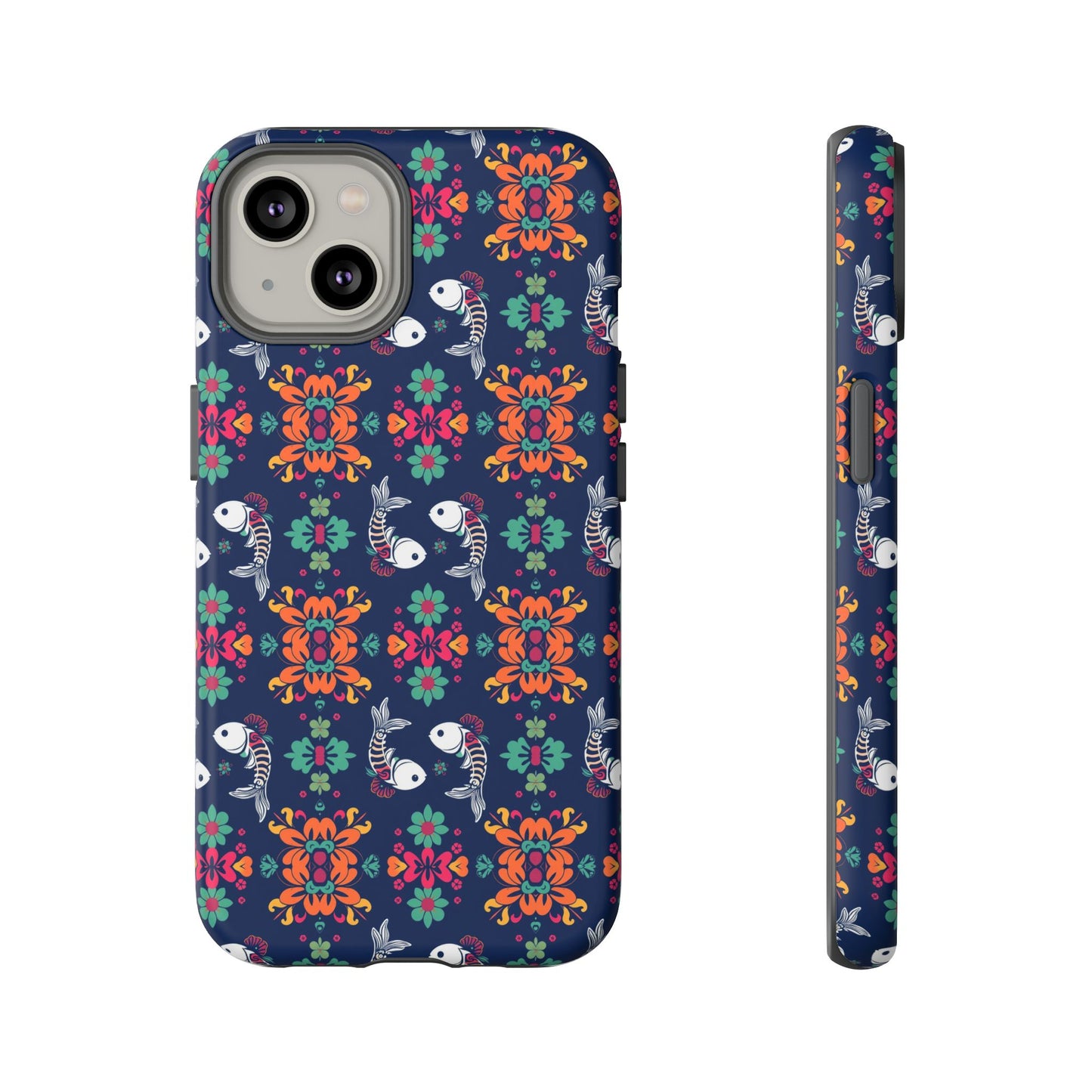Tough Cases, Pisces, Zodiac, Flower Pattern