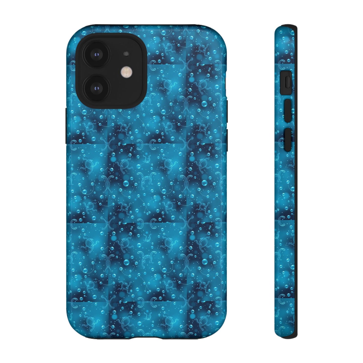 Tough Cases, Aquarius, Zodiac v3, Bubble Pattern