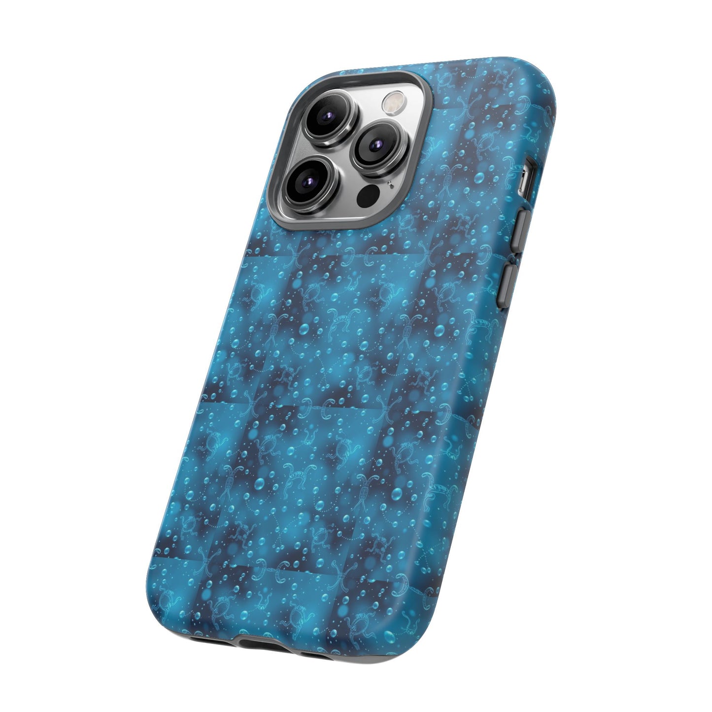 Tough Cases, Aquarius, Zodiac v3, Bubble Pattern