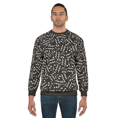 Zodiac AOP Unisex Sweatshirt Aquarius Zodiac Sign