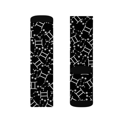 Zodiac Sublimation Socks Gemini Zodiac sign