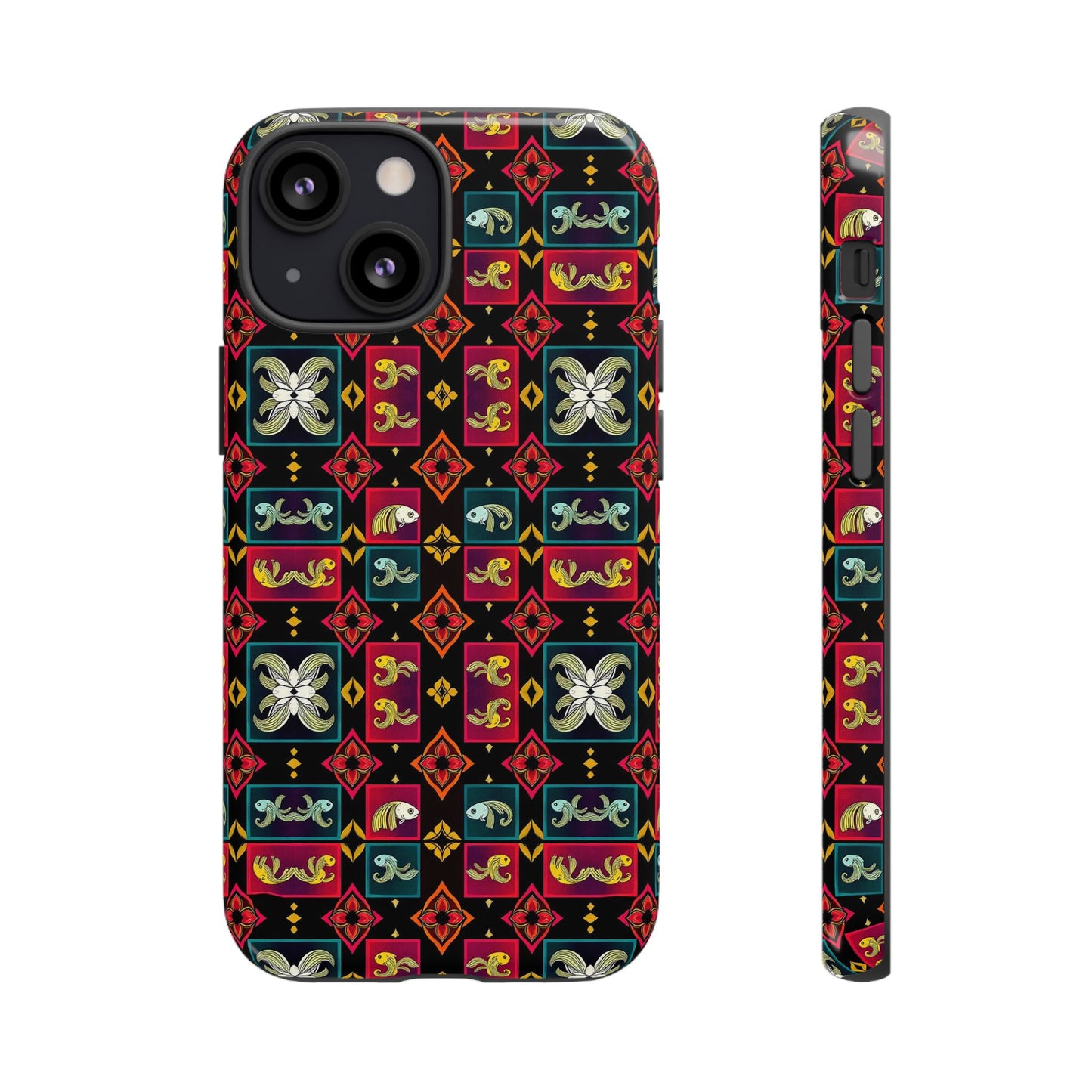 Tough Cases, Pisces, Zodiac v2, Shape Pattern
