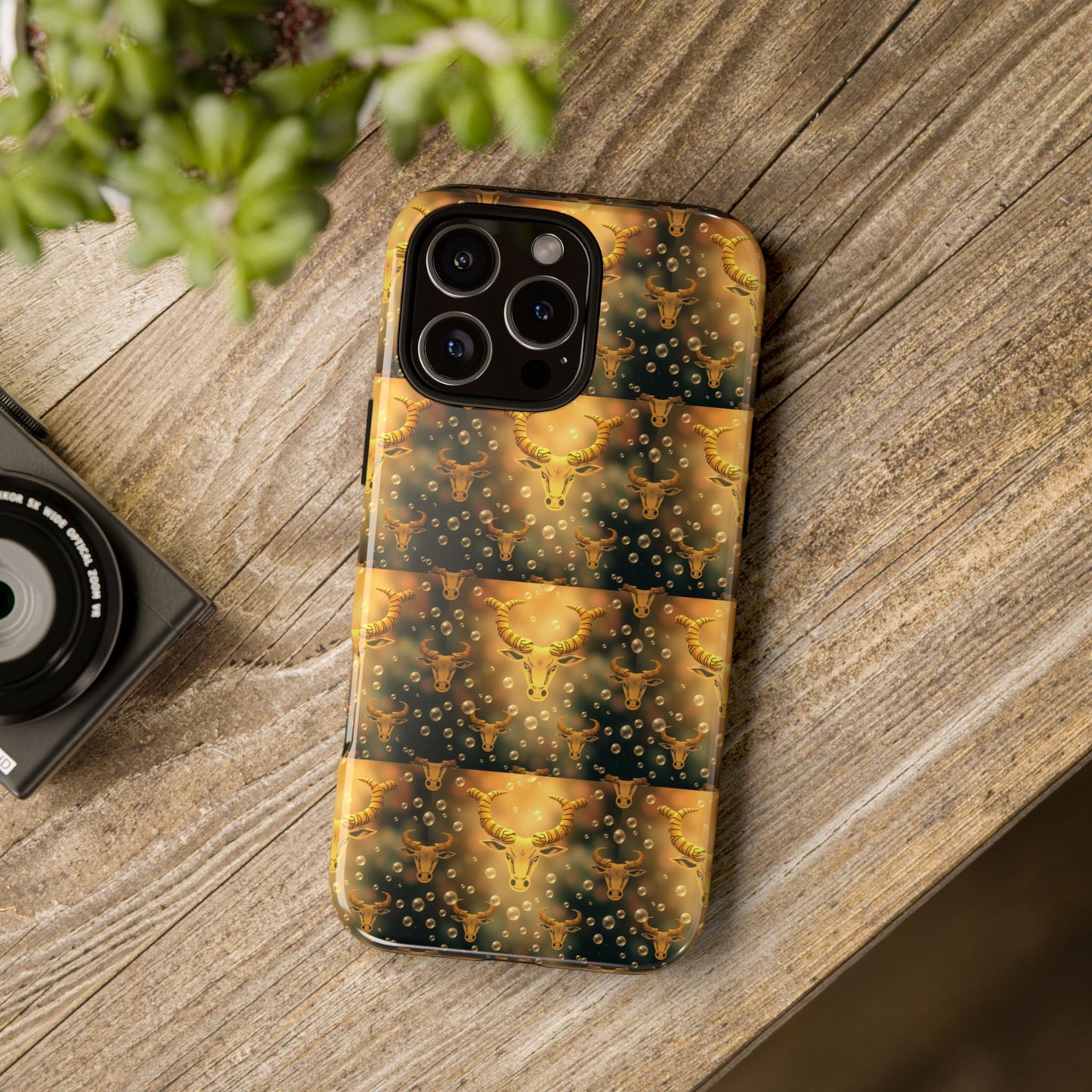 Tough Cases, Taurus, Zodiac v1, Bubble Pattern