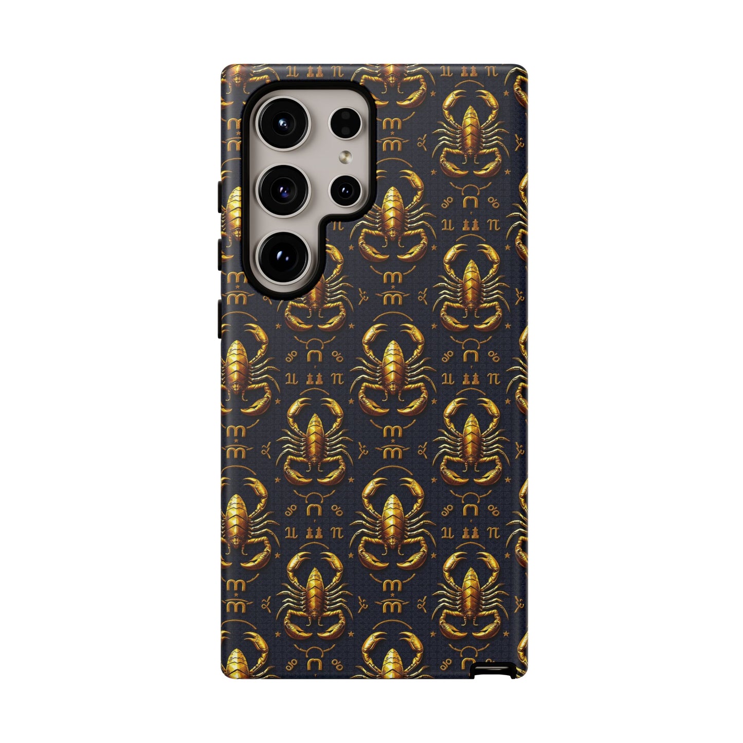 Tough Cases, Scorpio, Zodiac, Metal Pattern