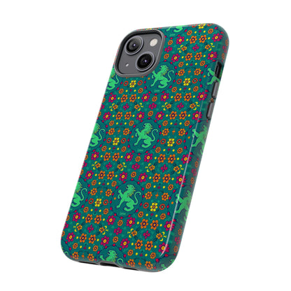 Tough Cases, Leo, Zodiac v3, Flower Pattern