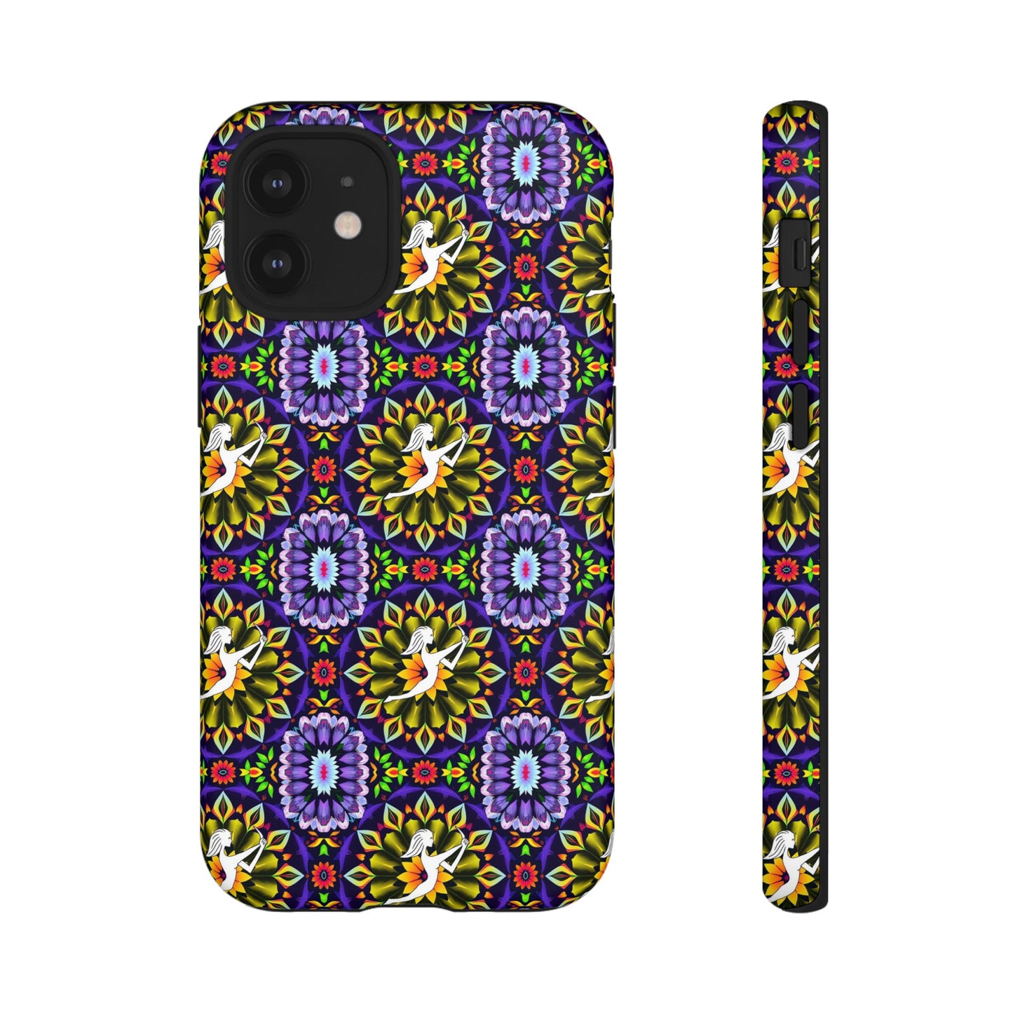Tough Cases, Sagittarius, Zodiac v1, Flower Pattern