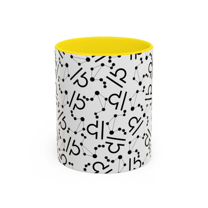 Accent Coffee Mug with the Libra sign (11, 15oz)