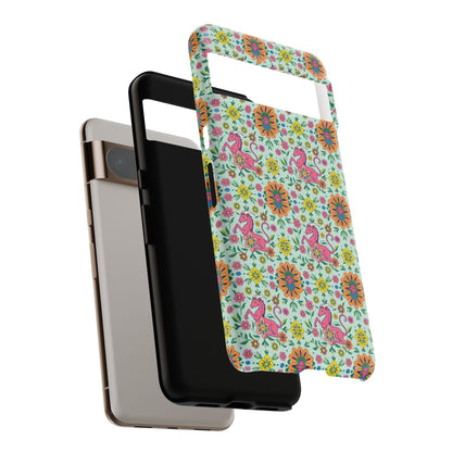 Tough Cases, Aquarius, Zodiac, Flower Pattern