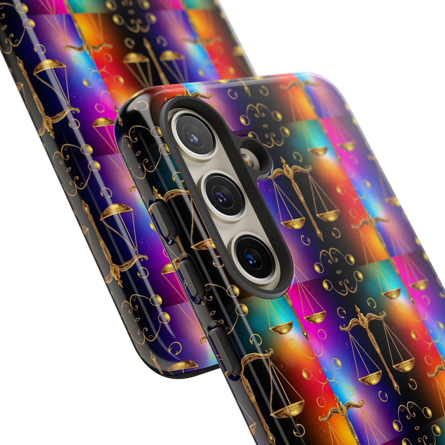 Tough Cases, Libra, Zodiac v1, Metal Pattern