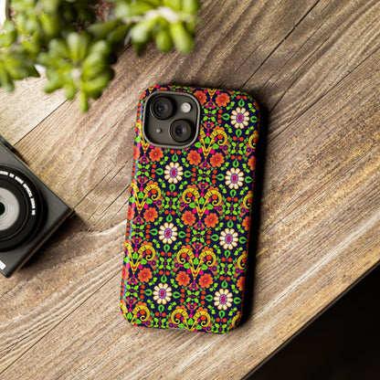 Tough Cases, Aries, Zodiac v4, Flower Pattern