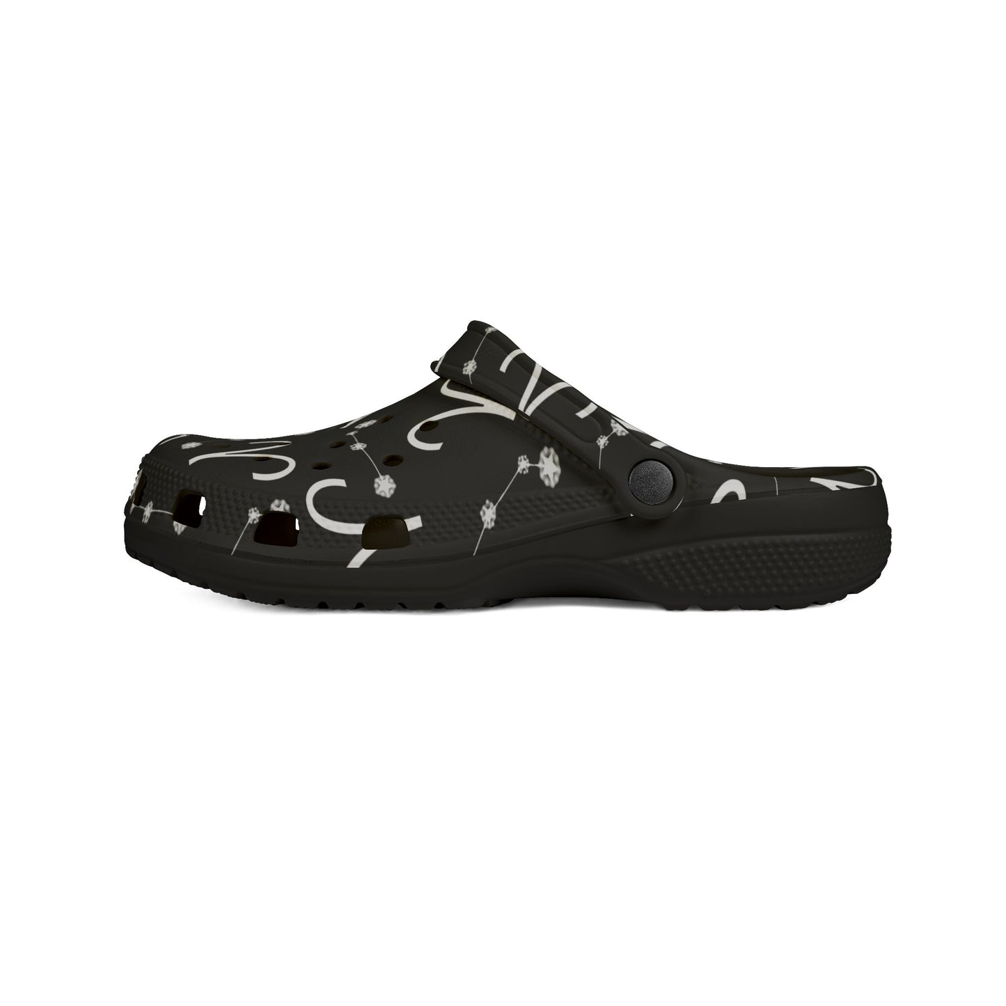 EVA Foam Rubber Shoes (AOP), Material 100% EVA, Aries Zodiac Design
