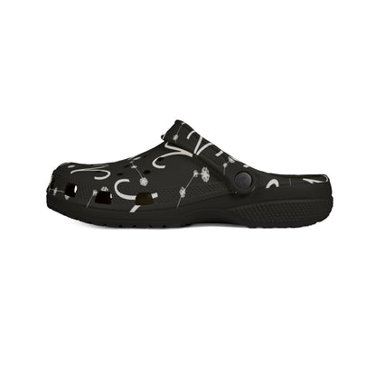 EVA Foam Rubber Shoes (AOP), Material 100% EVA, Aries Zodiac Design