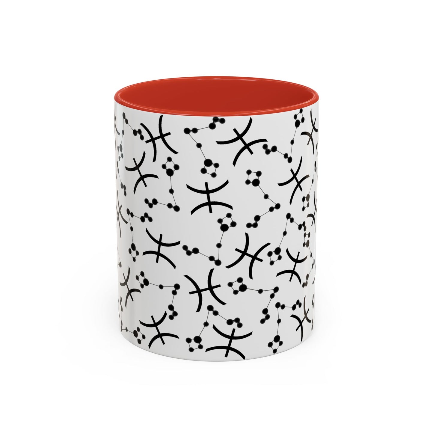 Accent Coffee Mug with the Pisces sign (11, 15oz)