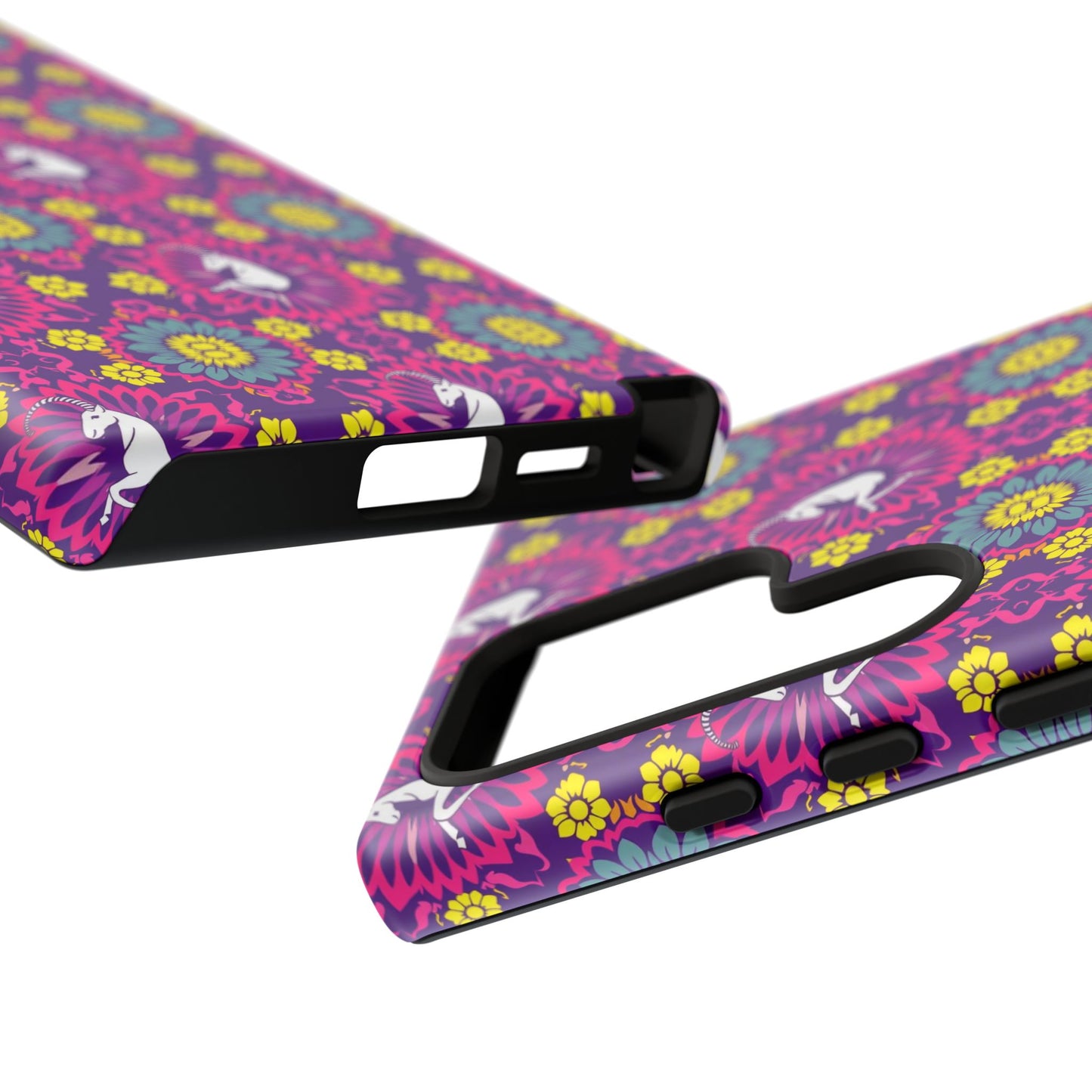 Tough Cases, Capricorn, Zodiac, Flower Pattern