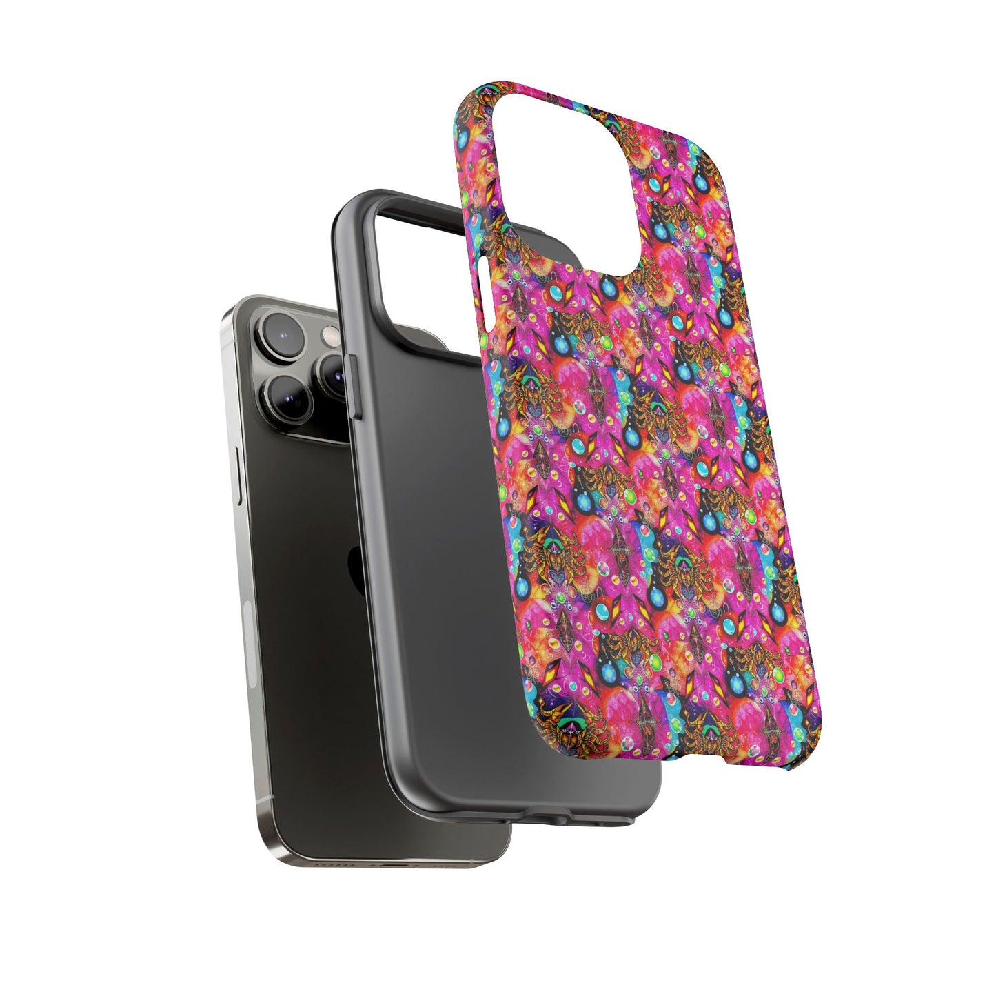 Tough Cases, Scorpio, Zodiac v1, Bubble Pattern