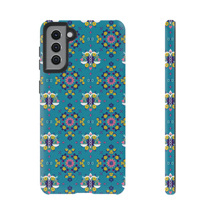 Tough Cases, Libra, Zodiac v2, Flower Pattern