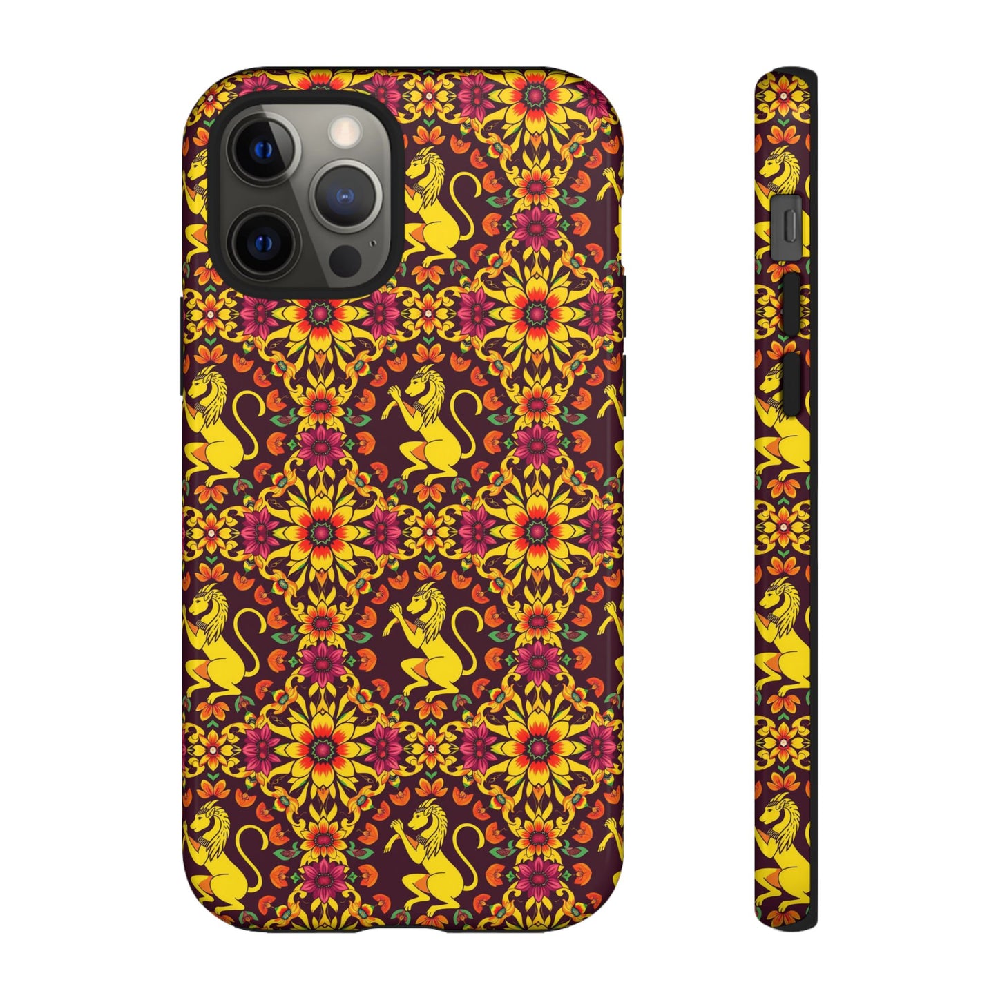 Tough Cases, Virgo, Zodiac v1, Flower Pattern