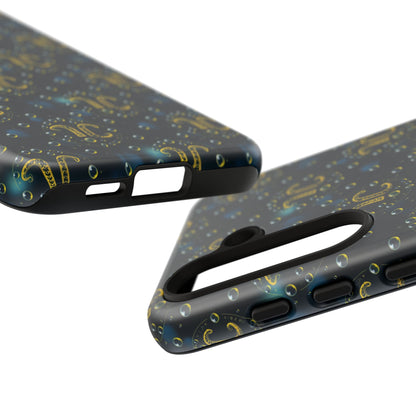 Tough Cases, Aquarius, Zodiac v2, Bubble Pattern