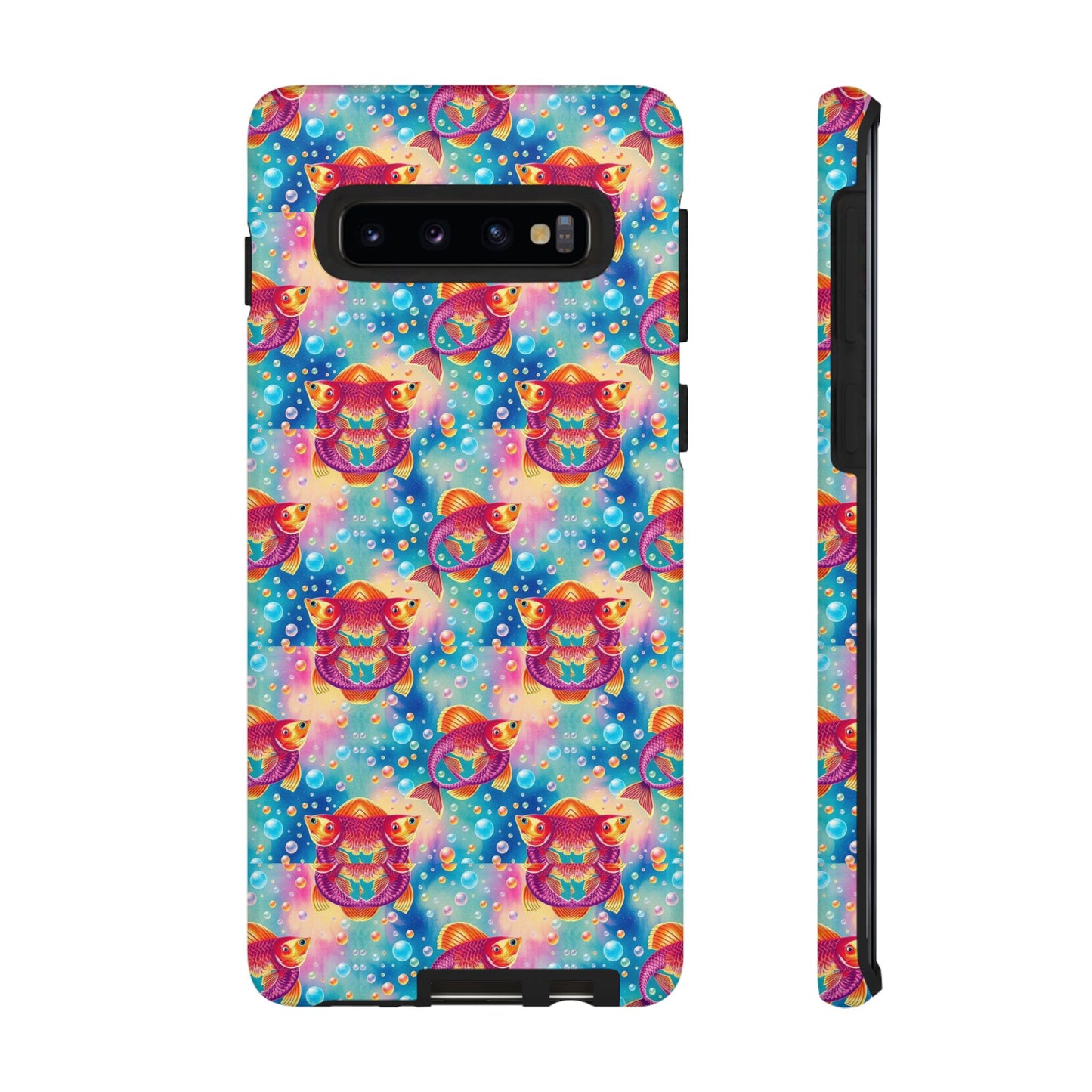 Tough Cases, Pisces, Zodiac v1, Bubble Pattern
