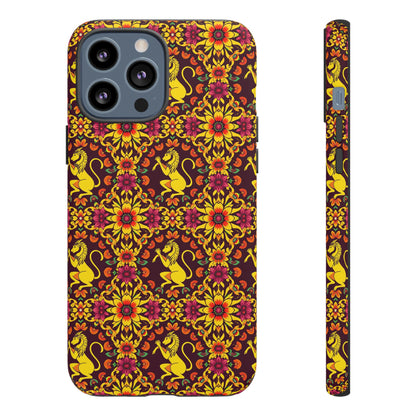 Tough Cases, Virgo, Zodiac v1, Flower Pattern