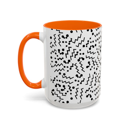 Accent Coffee Mug with the Aquarius sign (11, 15oz)