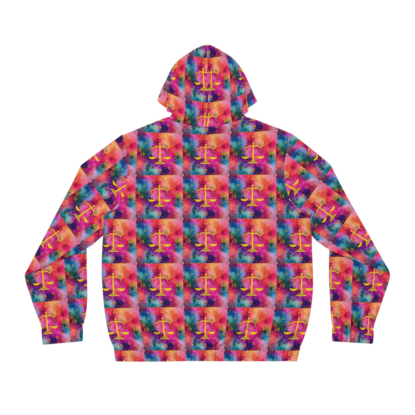 Full-Zip Hoodie (AOP), Libra, Zodiac v4, Pattern