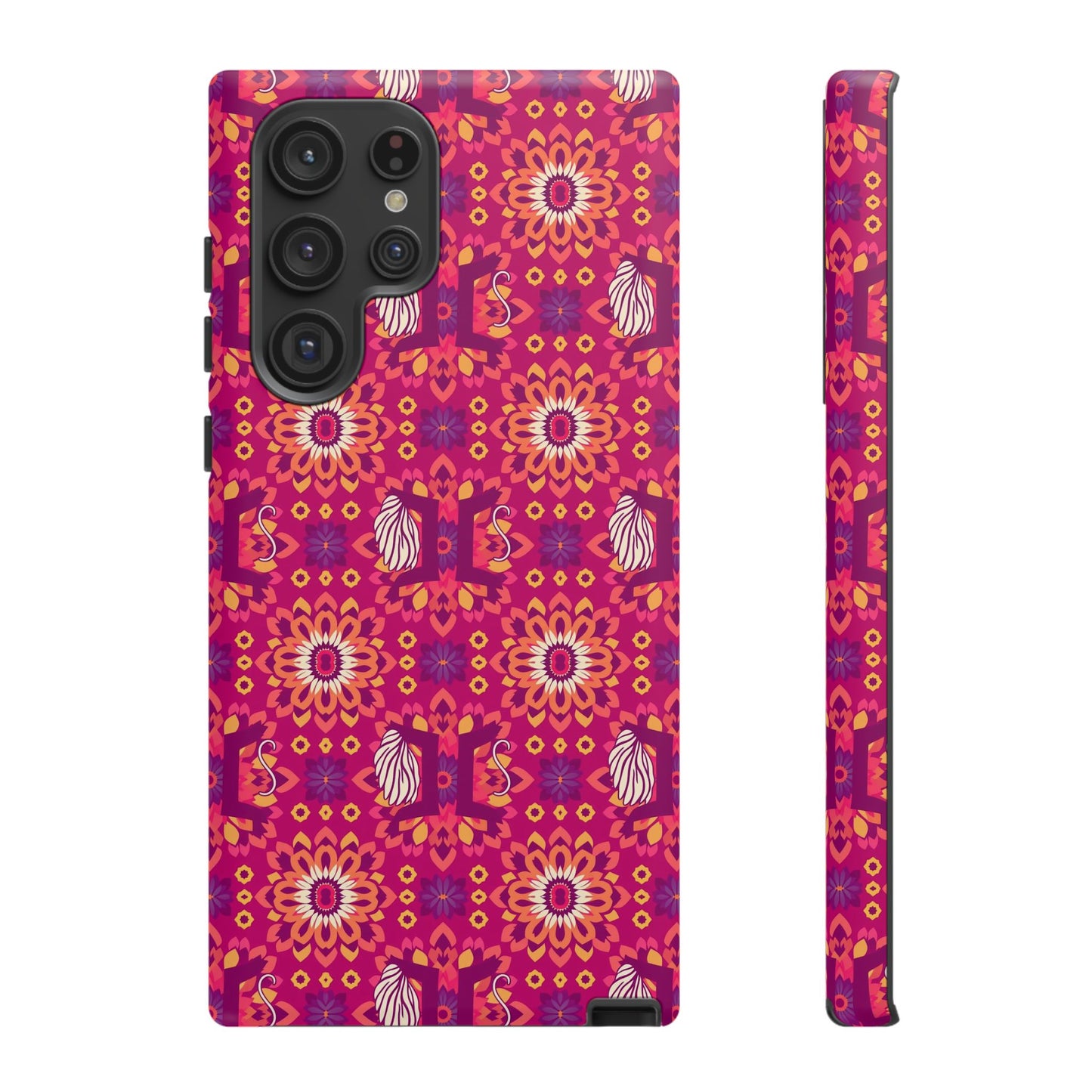 Tough Cases, Gemini, Zodiac v1, Flower Pattern