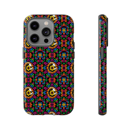 Tough Cases, Capricorn, Zodiac v2, Flower Pattern