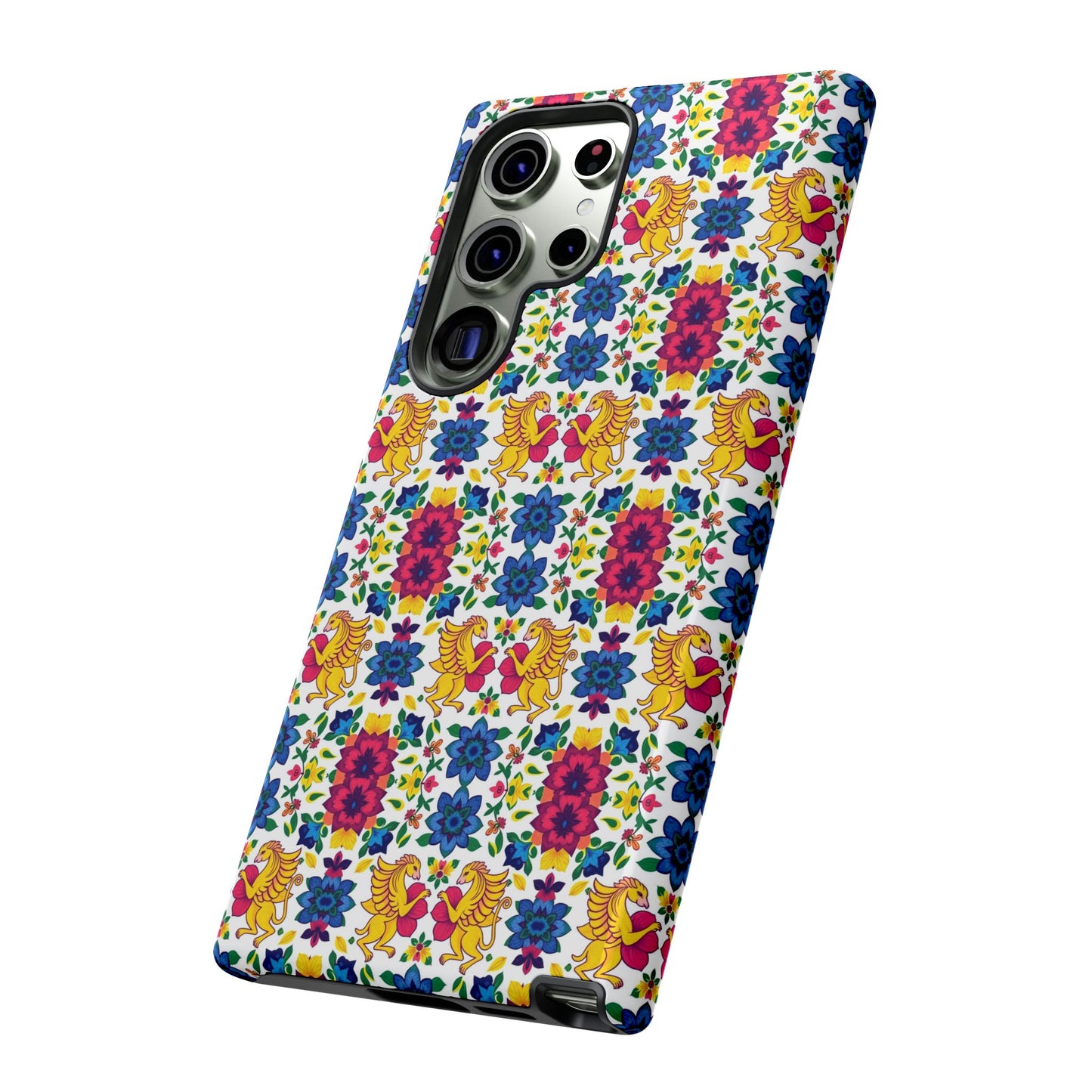 Tough Cases, Gemini, Zodiac, Flower Pattern