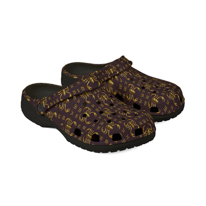 EVA Foam Rubber Shoes, (AOP), Scorpio, Zodiac v2, Pattern