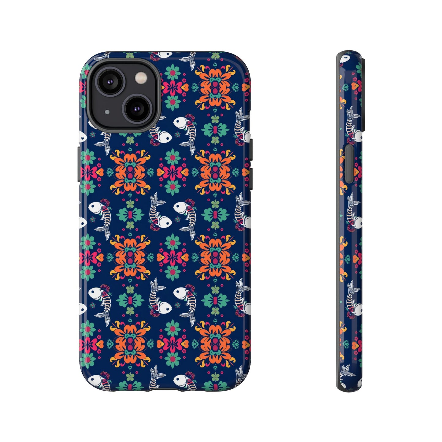 Tough Cases, Pisces, Zodiac, Flower Pattern