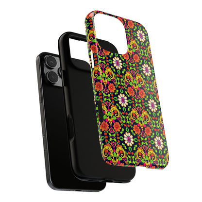 Tough Cases, Aries, Zodiac v4, Flower Pattern