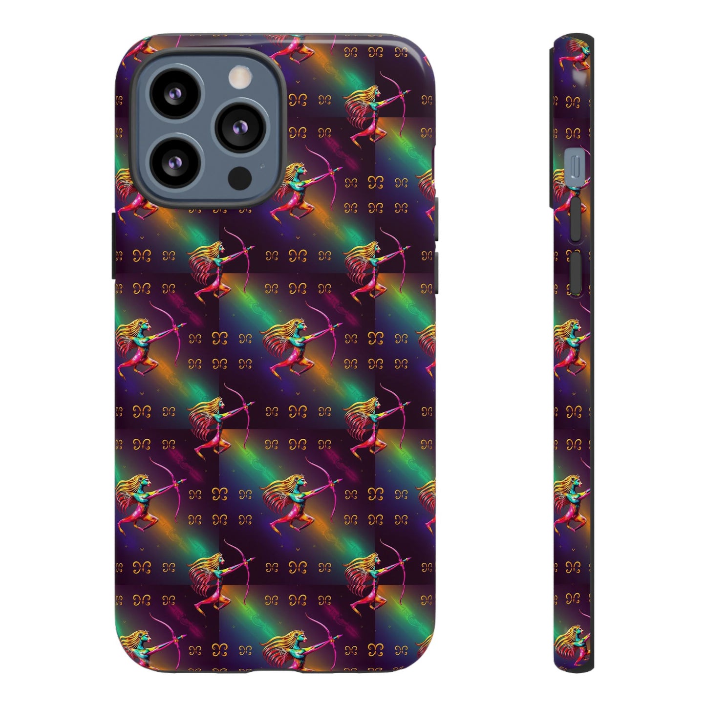Tough Cases, Sagittarius, Zodiac v1, Metal Pattern