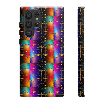 Tough Cases, Libra, Zodiac v1, Metal Pattern