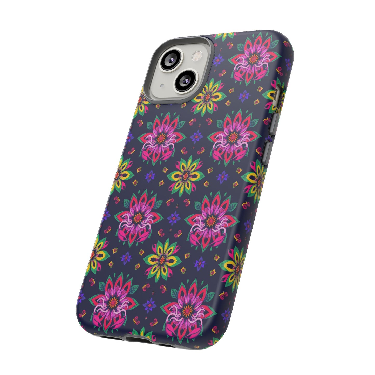 Tough Cases, Scorpio, Zodiac v4, Flower Pattern