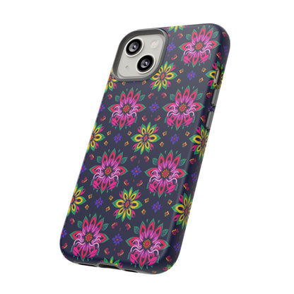 Tough Cases, Scorpio, Zodiac v4, Flower Pattern