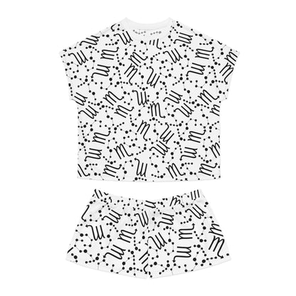 Women's Short Pajama Set Scorpio Zodiac Sign (AOP)