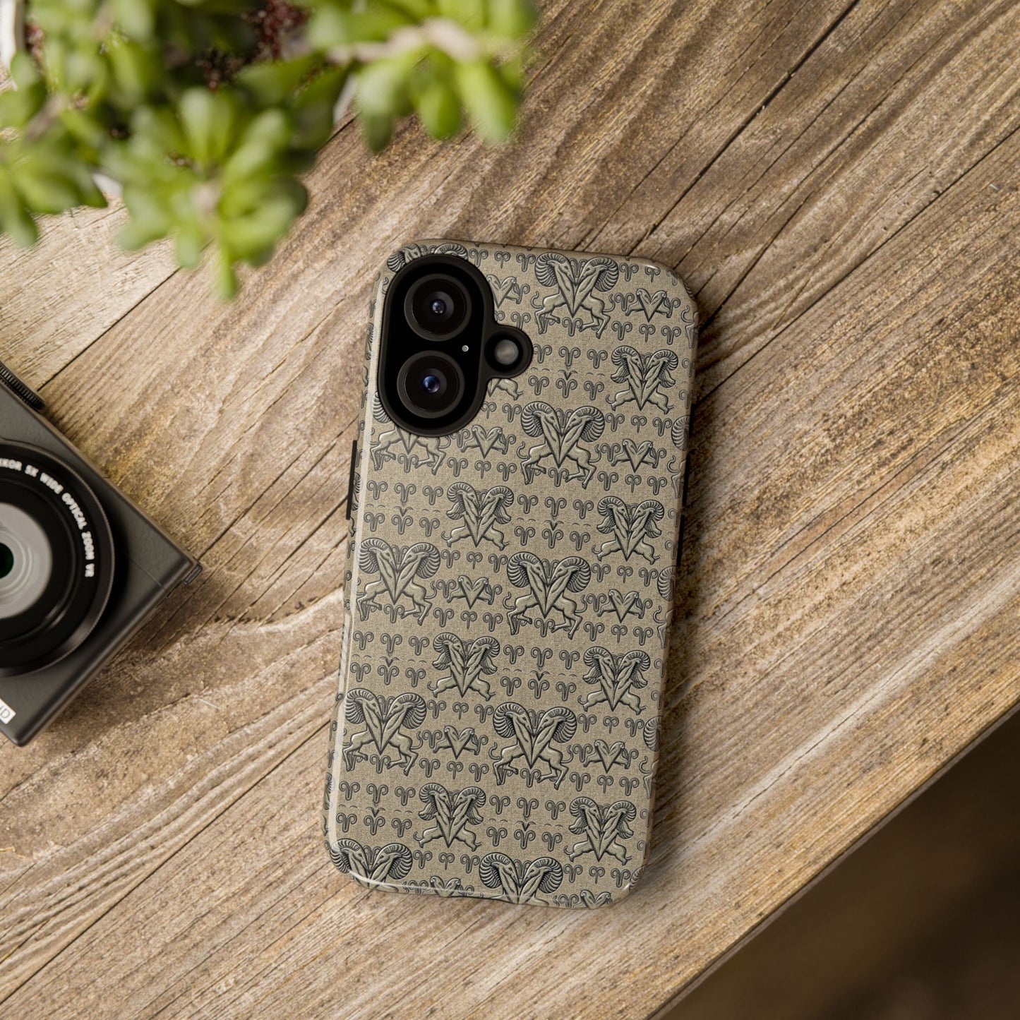 Tough Cases, Aries, Zodiac, Metal Pattern