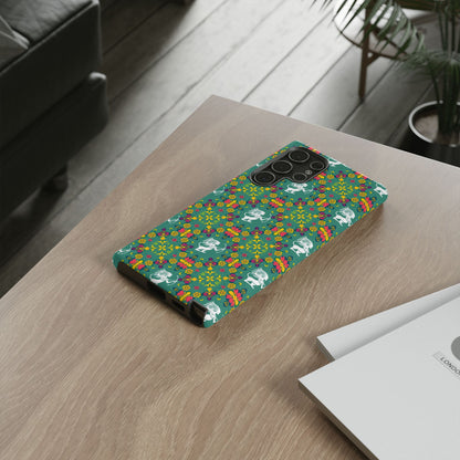 Tough Cases, Sagittarius, Zodiac, Flower Pattern