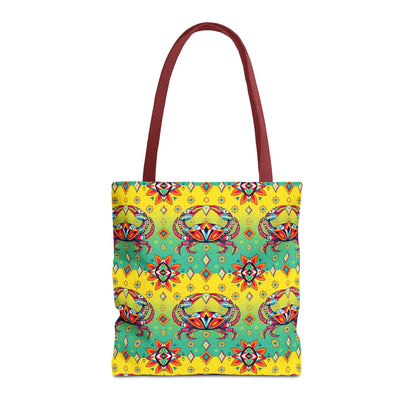 Tote Bag (AOP), Cancer, Zodiac, Jewel Pattern