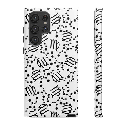 Tough Cases with the Virgo Zodiac sign for iPhone, Samsung Galaxy, and Google Pixel devices