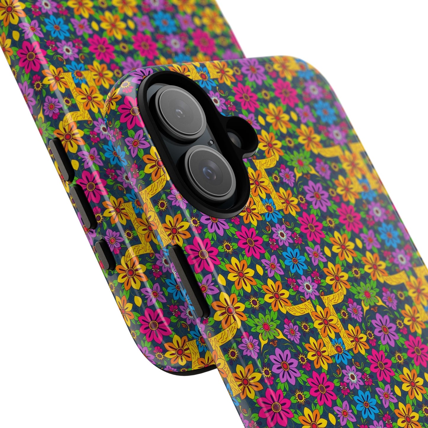 Tough Cases, Gemini, Zodiac v3, Flower Pattern