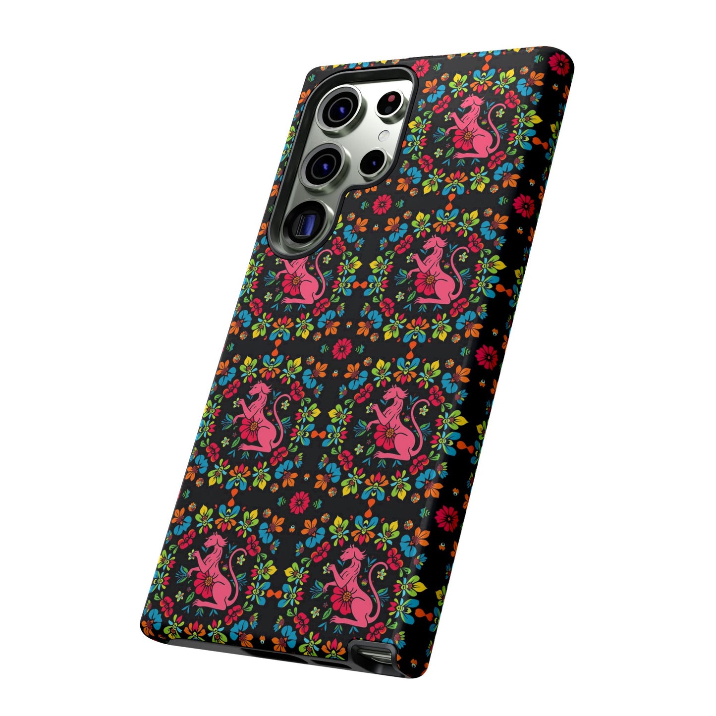 Tough Cases, Virgo, Zodiac, Flower Pattern