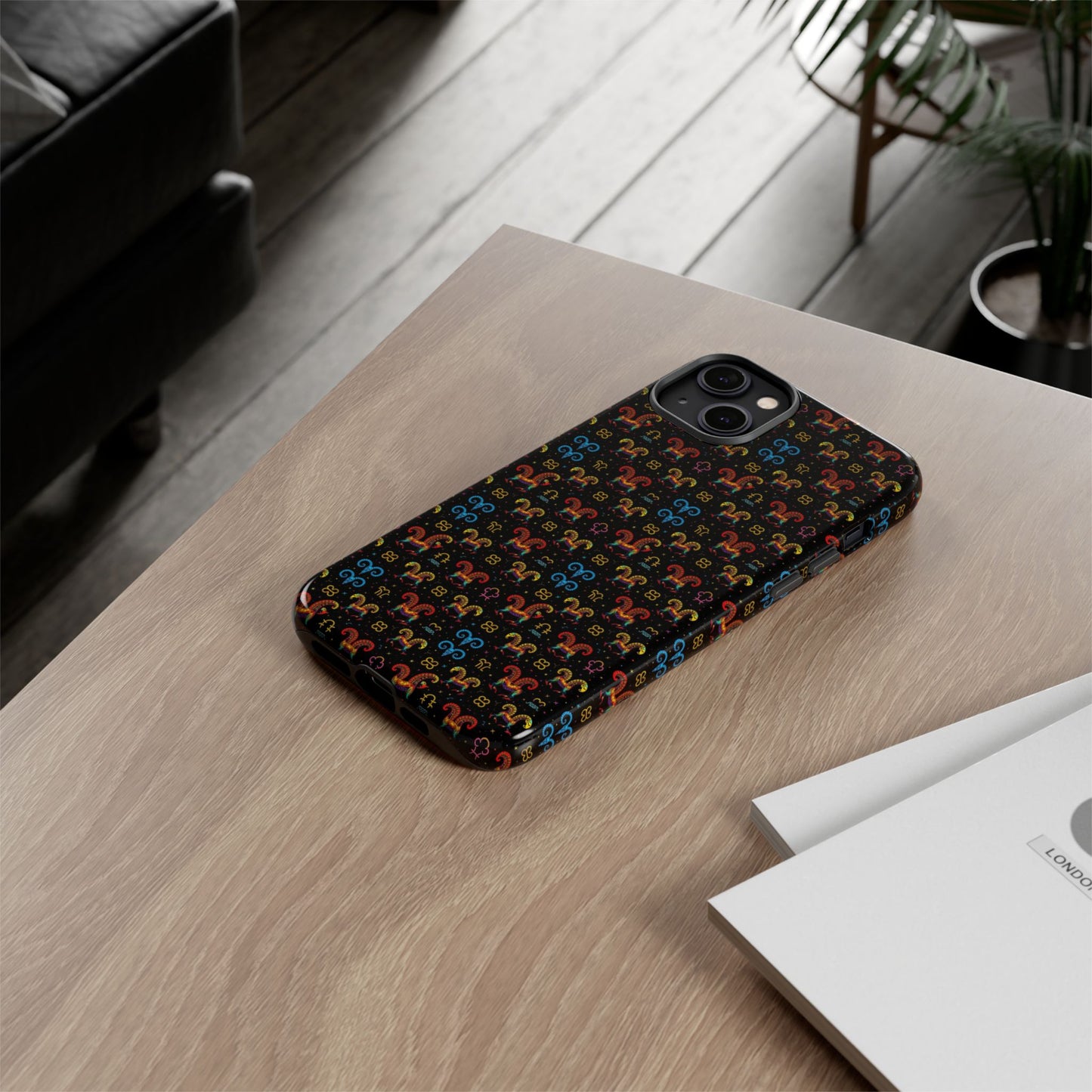 Tough Cases, Aries, Zodiac v1, Metal Pattern