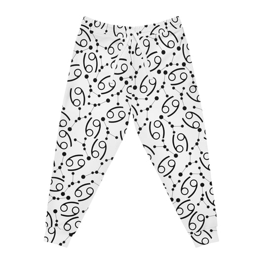 Athletic Joggers Cancer Zodiac sign (AOP)