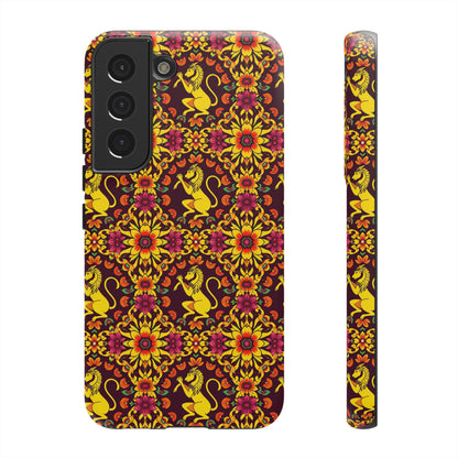 Tough Cases, Virgo, Zodiac v1, Flower Pattern