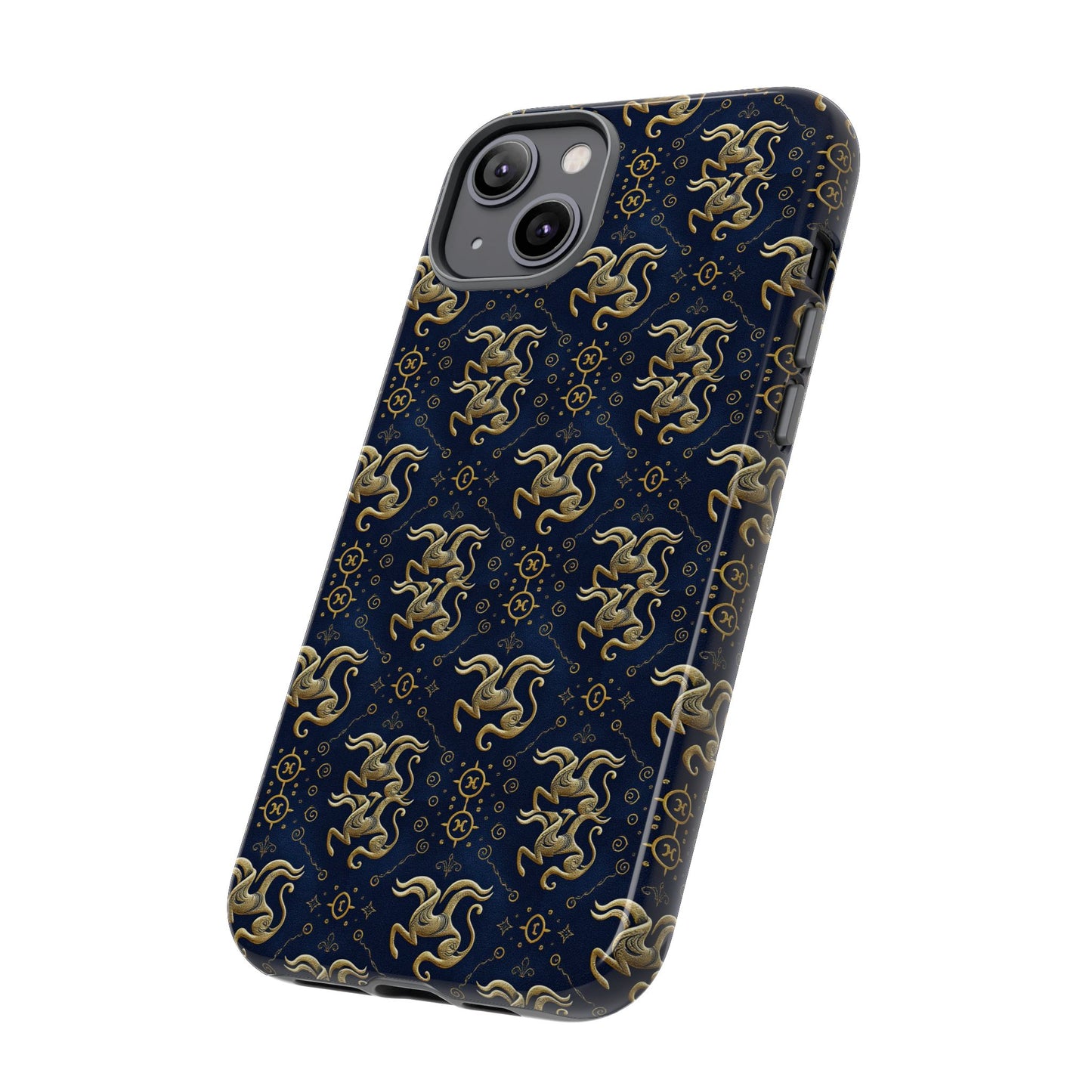 Tough Cases, Aquarius, Zodiac v2, Metal Pattern